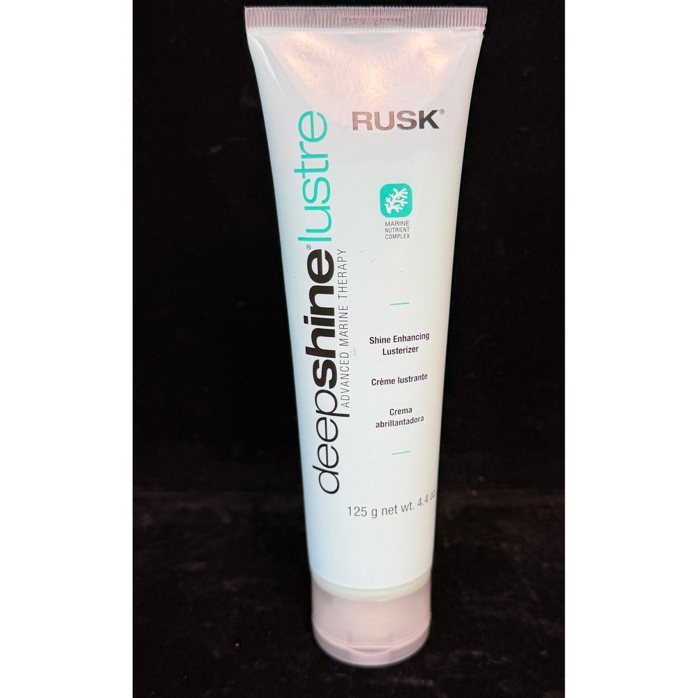 Rusk-Deepshine Lustre: Shine Enhancing Lusterizer Hair Cream, 4.4oz 125g, NEW